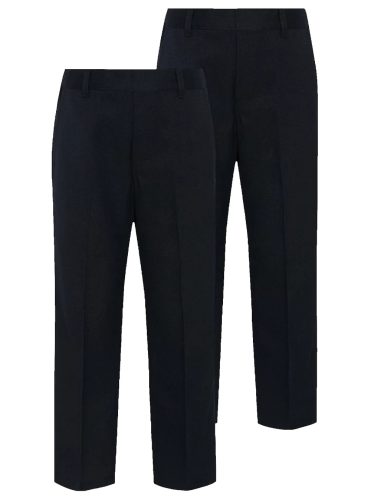 Navy blue Trousers for Boys (regular fit)  