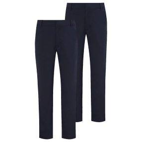 Navy blue Trousers for Boys (slim leg) 