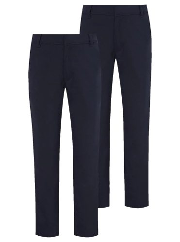 Navy blue Trousers for Boys (slim leg) 