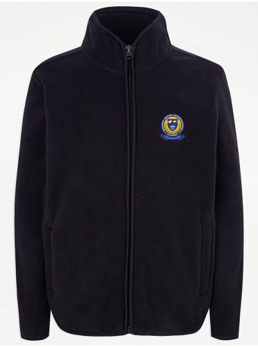 Navy blue fleece jumper (unisex) 