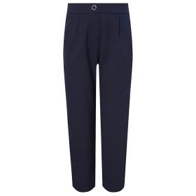 Navy blue Trousers for Girls (slim leg) 