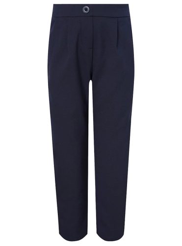 Navy blue Trousers for Girls (slim leg) 