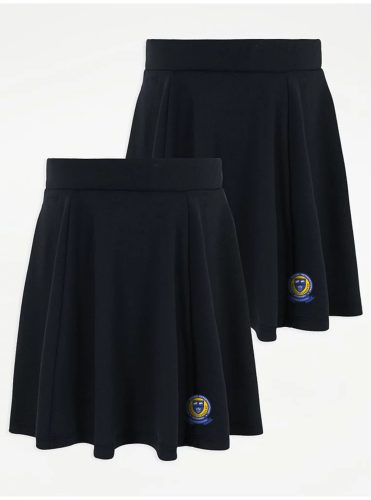 Navy blue School Skirt 