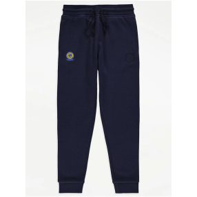 Navy blue tracksuit bottoms for PE (unisex)